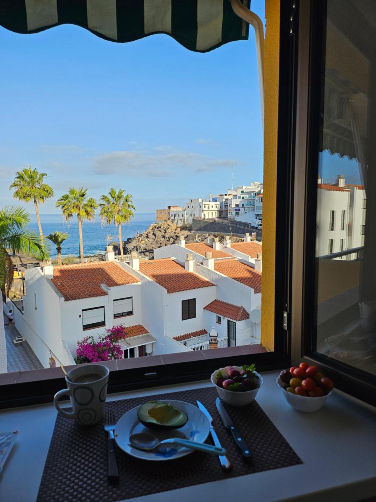 פוארטו דה סנטיאגו Family Apartment With 3 Bedrooms And Balcony Near Los Gigantes And Ocean מראה חיצוני תמונה