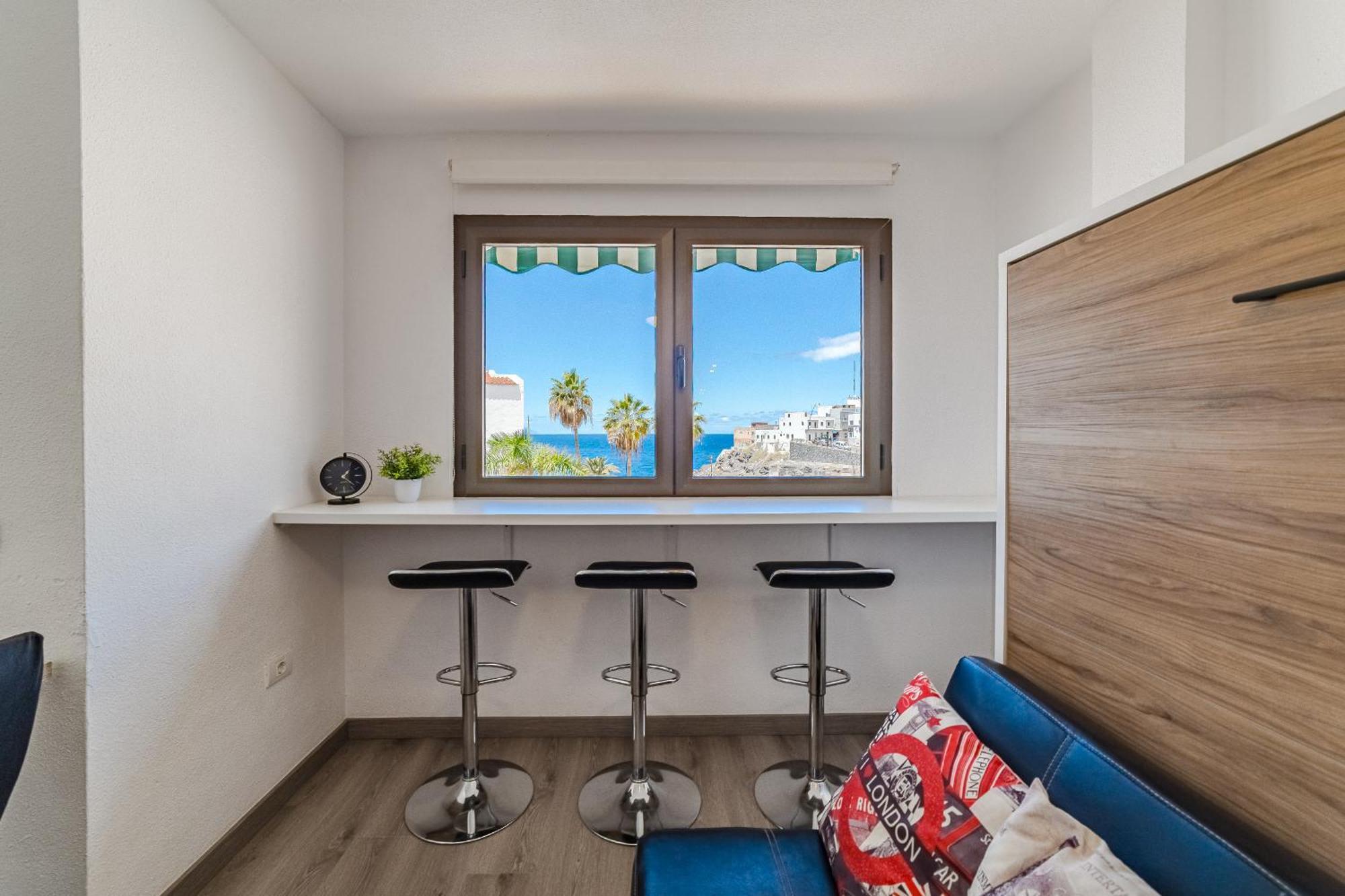 פוארטו דה סנטיאגו Family Apartment With 3 Bedrooms And Balcony Near Los Gigantes And Ocean מראה חיצוני תמונה